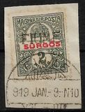 [Hungary Express Stamp of 1916 Overprinted "FIUME", type B]