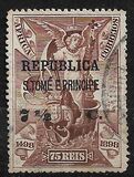 [Portuguese Africa Postage Stamps Surcharged & Overprinted "REPUBLICA - S. TOME E PRINCIPE", тып R5]