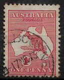 [Definitive Issues - Kangaroo and Map, प्रकार A1]