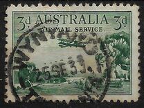 [Airmail - Airplane over Landscape, type F]