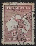 [Definitive Issues - Kangaroo and Map - Different Watermark, type A29]