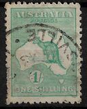 [Definitive Issues - Kangaroo and Map - Different Watermark, type A28]