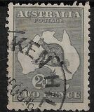 [Definitive Issues - Kangaroo and Map, Different Watermark, 類型 A15]