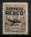 [Airmail - Unspent Brand with Imprint "SERVICIO/AEREO" Including Aircraft, type KM]