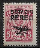 [Airmail - Unspent Brand with Imprint "SERVICIO/AEREO" Including Aircraft, type KM4]