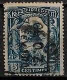 [Stamps of 1904, without the Overprint, Surcharged "GL O.Z 7 FEV 1914 7 CENT" in Diamond Frame, loại O21]