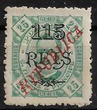 [Previous Stamps from 1898-1905 Overprinted "REPUBLICA" in Red or Green and Surcharged, type AE8]