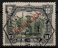 [Issues of 1911 Surcharged - London Print, type M27]
