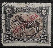 [Zebra - Not Issued Stamps Overprinted "REPUBLICA", тип I1]