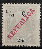 [Issue of 1911 Surcharged, type K]