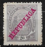 [Issues of 1895 & 1907 Overprinted "REPUBLICA", type I4]