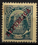 [Issues of 1895 & 1907 Overprinted "REPUBLICA", type I12]