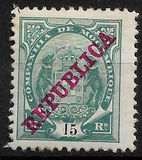 [Issues of 1895 & 1907 Overprinted "REPUBLICA", type I3]