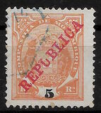 [Issues of 1895 & 1907 Overprinted "REPUBLICA", Tip I1]