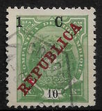 [Issue of 1911 Surcharged, type K2]