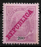 [Issues of 1895 & 1907 Overprinted "REPUBLICA", Tip I11]
