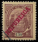 [Issues of 1895 & 1907 Overprinted "REPUBLICA", Tip I10]
