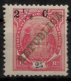 [Issue of 1911 Surcharged, type K5]