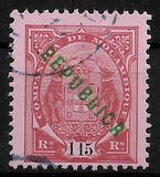 [Issues of 1895 & 1907 Overprinted "REPUBLICA", տեսակ J9]