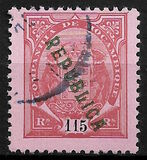 [Issues of 1895 & 1907 Overprinted "REPUBLICA", տեսակ J9]