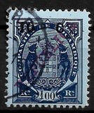 [Issues of 1895 & 1907 Overprinted "REPUBLICA", Tip I8]