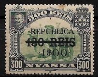[Giraffe & Dromedary Camels - Stamps of 1901-1903 Overprinted "REPUBLICA" Horizontally  & Surcharged, Typ L17]