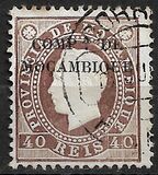 [Mozambique Postage Stamps Overprinted "COMPE DE MOCAMBIQUE", 类型 A4]
