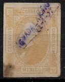 [Miguel Hidalgo - New Design. Overprinted District, Number and "Year", प्रकार T3]