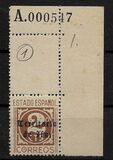 [Spanish Postage Stamps Overprinted "TERRITORIO DE IFNI", type A2]