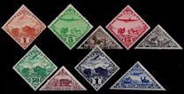 [Airmail - Airplanes and Animals, type AB]