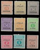 [Allied Military Postage Overprinted "ITALY" and Value, type A]