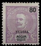 [Mozambique Postage Stamps Overprinted "NYASSA", type B8]