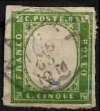 [King Victor Emmanuel II - This Issue Vary Greatly in Colour, тип D]
