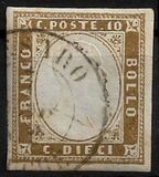[King Victor Emmanuel II - This Issue Vary Greatly in Colour, Tip D4]