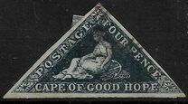 ["Hope" - Bluish Paper. Printed by Perkins, Bacon & Co, type A3]