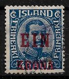 [Overprinted "EIN KRÓNA", Tipi V]
