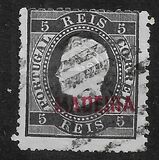 [King Luis I - Portuguese Postage Stamps Overprinted, MADEIRA, type B]