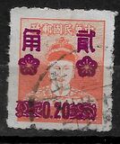 [Issue of 1950 Surcharged, type O18]