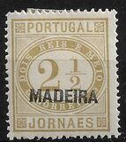 [Portuguese Stamp Overprinted, MADEIRA, type C]