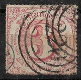 [Colored Print on White paper - Rouletted Perforation, type B13]