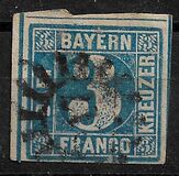 [No. 2 from New Plates - Greyish to Greenish Blue Colors, type B3]