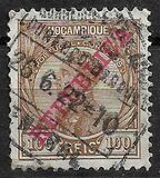 [King Manuel I of Portugal - Not Issued Stamps Overprinted "REPUBLICA", type O7]