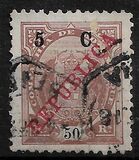 [Issue of 1911 Surcharged, type K6]