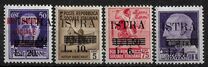 [Italian Postage Stamps Overprinted "ISTRA" and Surcharged, type L]