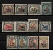 [Issues of 1911 Surcharged - London Print, type M25]