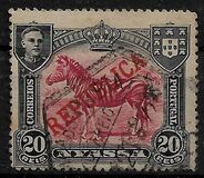 [Zebra - Not Issued Stamps Overprinted "REPUBLICA", тип I]