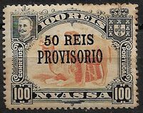 [Giraffe & Dromedary Camels - Nos. 27 & 36 Overprinted "PROVISORIO" & Surcharged, type G1]