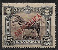 [Issues of 1911 Surcharged - London Print, type M30]