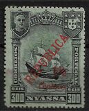 [Issues of 1911 Surcharged - London Print, type M28]