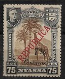 [Issues of 1911 Surcharged - London Print, type M33]